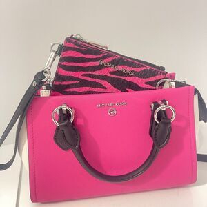 Michael Kors Small Marilyn Colorblock Satchel & Wallet